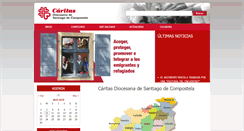 Desktop Screenshot of caritas-santiago.org